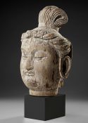 A HEAD OF GUANYIN, CHINA, LIAO DYNASTY (907–1125)