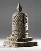 A STONE STUPA, NEPAL, 12TH–13TH CENTURY