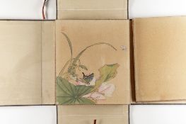 ALBUM OF 10 CHINESE PAINTINGS – QING DYNASTY