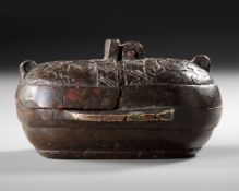 HAN DYNASTY BRONZE LAMP “DENG (206 BCE – 220 CE)