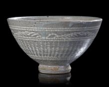 A HORI-MISHIMA DECORATED BOWL, 15TH-16TH CENTURY
