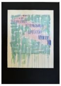 Richard Smith, 1982, Gouache und Bleistift