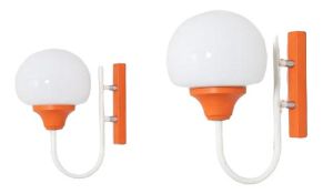 Moderne Italienische Wandlampen, 1960er, 2er Set
