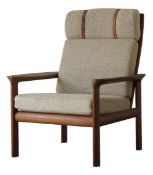 Teak Sessel von Sven Ellekaer für Komfort