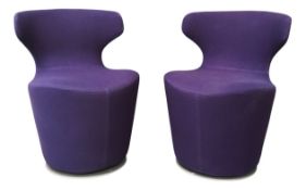 Stoff Sessel von B&B Italia / C&B Italia, 2er Set
