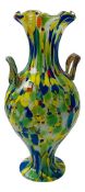 Vintage Amphore aus Muranoglas von Fratelli Toso, 1970er