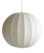 Mid-Century Cocoon Hängelampe von Goldkant Leuchten