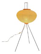Papier Akari 10A Stehlampe Noguchi zugeschrieben, 1990er
