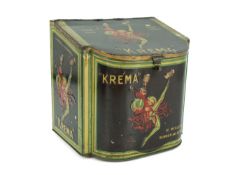Blechdose Krema, Jean D`Ylen, Frankreich um 1920 (2)