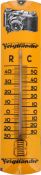 Emailschild Thermometer Voigtländer, Wien um 1940 (1)