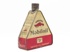 Öldose Gargoyle Mobiloil "D", Österreich, Tschechien um 1930 (1-)