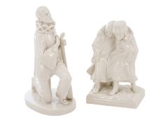 Zwei Porzellanfiguren, Schwarzburger Werkstätten