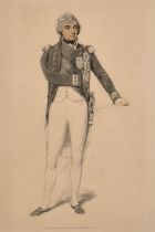 After Henry Edridge (1768-1821) British. "Vice-Admiral Horatio Nelson", Print published by P&D
