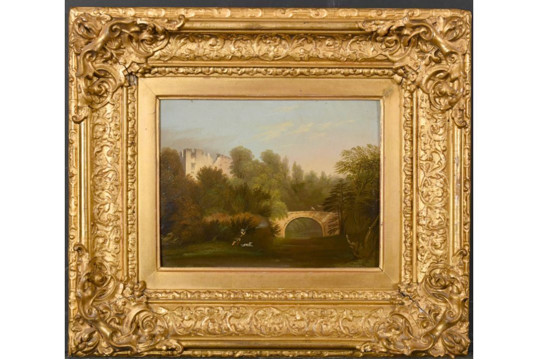 19th Century English School. Duck Shooting, Oil on board, 7" x 8.75" (17.8 x 22.2cm) - Image 2 of 3