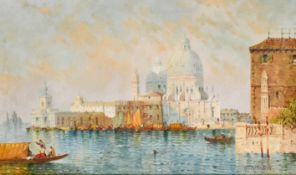 William George Meadows (c.1825-1901) British. A Venetian Scene, Oil on canvas, Signed, 12