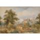 Henry Earp (1831-1914) British. The Friars Oak Inn by the River, Watercolour, 13" x 19.75" (33 x - Image 1 of 4