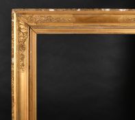 19th Century English School. A Gilt Composition Frame, rebate 39