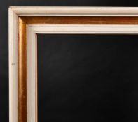 20th Century European School. A Gilt and Painted Composition Hollow Frame, rebate 30