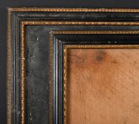 19th Century English School. A Hogarth Style Frame, with inset glass, rebate 20