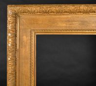 19th Century English School. A Gilt Composition Watts Frame, rebate 36.75