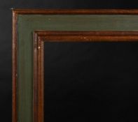20th Century French School. A Green Painted and Gilt Frame, rebate 27