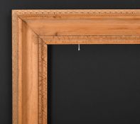 20th Century English School. A Stripped Carved Wood Frame, rebate 19.25