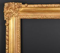 20th Century English School. A Gilt Composition Frame, with swept corners, rebate 14.75