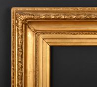 19th Century English School. A Gilt Composition Frame, rebate 12