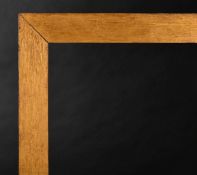 20th Century English School. A Gilded Oak Frame, rebate 37