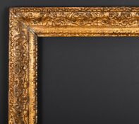 Late 18th Century English School. A Carved Giltwood Frame, rebate 19.5