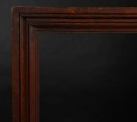 20th Century English School. A Darkwood Frame, rebate 25.5