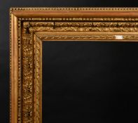 19th Century English School. A Partially Carved Carlo Style Frame, rebate 26