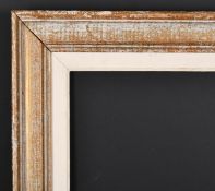 20th Century French School. A Painted Composition Frame, rebate 17.75