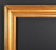 20th Century English School. A Hollow Gilt Composition Frame, rebate 20