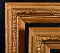 19th Century European School. A Pair of Painted Composition Frames, rebate 24
