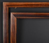 20th Century European School. A Pair of Biedermeier Style Frames, rebate 22.25