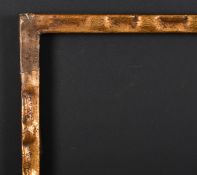 20th Century English School. A Gilt Composition Ripple Frame, rebate 16.25