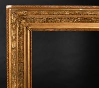19th Century English School. A Painted Composition Frame, rebate 34.5