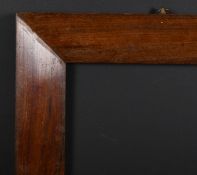 19th Century English School. A Darkwood Frame, rebate 9