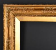 19th Century European School. A Gilt Composition Frame, rebate 20.25