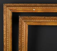 Early 20th Century English School. A Pair of Painted Composition Frames, rebate 20