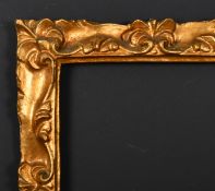 20th Century European School. A Carved Giltwood Frame, rebate 9.75