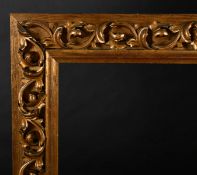 20th Century English School. A Carved Giltwood Frame, rebate 30.5