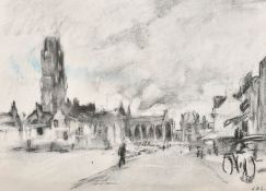 James Kerr-Lawson (1865-1939) Canadian. A Large Collection of Charcoal and Drawings, various