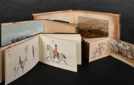 John Archibald Ballard (1829-1880) British. Two Sketchbooks of Watercolours of India, together