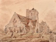 Rev. John Louis Petit (1801-1868) British. A Large Collection of Watercolours of British