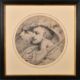 Circle of John Hamilton Mortimer (1740-1779) British. "Banditti", Ink, Circular, 11" x 11" (27.9 x - Image 4 of 6