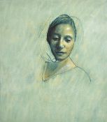 Craig Mulholland (1969- ) British. 'Study for Park', Watercolour and gouache, Inscribed on a label