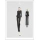 Ralph & Russo T07 Round Neck Top, Black, Size 42 (RRP £650) Perfectly tailored to contours of the bo - Image 3 of 4