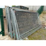 14 Heras Temporary Site Fencing Panels (Location: Dorchester. Please Refer to Important Information)